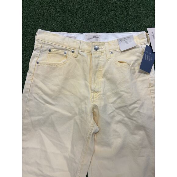 Universal Thread Women's Mid-Rise Baggy Jeans Classic 90's Vintage Straight Fit - Picture 5 of 10